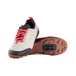 Scarpe MTB LEATT Clip 2.0 Endurance bianco panna tomaia pelle sintetica