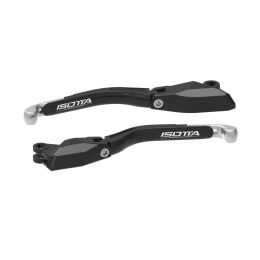 Kit de levier de frein/embrayage ISOTTA avec embout argent pour BMW R1300 GS