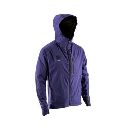 LEATT Thermaflow 6.0 Thermal MTB Jacket Galaxy Blue Nylon DWR 4-Way