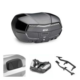 Kit bauletto GIVI MAXIA 5 TECH nero fumè 58L per YAMAHA TRACER 7