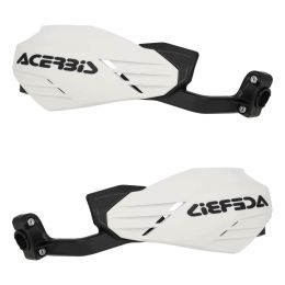 ACERBIS Garde-mains fermées Blanc/Noir Moto-X