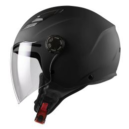 Casco Moto Bambino MPH PLAY Solid Nero Opaco