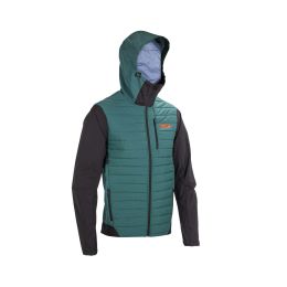 LEATT Trail 3.0 MTB Jacket teal green windproof waterproof 10,000 mm