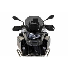 ISOTTA Dunkelrauch Windschutzscheibe 460x390mm Halterungen enthalten für BMW F 900 GS Adv