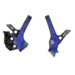 ACERBIS X-grip Protecteur de cadre noir/bleu pour YAMAHA YZ 85