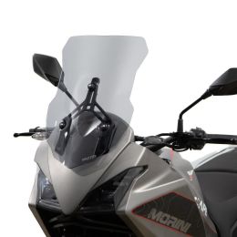 ISOTTA Medium Windscreen Light Smoke 495x340mm for MOTO MORINI Xcape 650