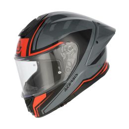 Casco integrale ACERBIS Tarmak-X grigio/rosso