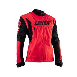 LEATT Moto 4.5 Lite Summer jacket red black grey waterproof