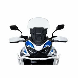 ISOTTA Pare-brise moyen transparent 445x340mm fixations incluses pour HONDA