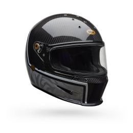 Casques Integraux BELL ELIMINATOR CARBON RSD Journey Noir Gris Satiné