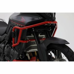 Paramotore tubolare Rosso ISOTTA alluminio per HONDA transalp xl