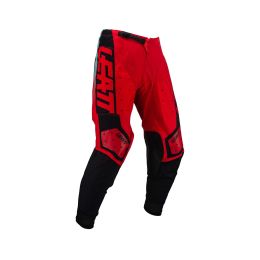 Pantalon moto LEATT Moto 4.5 2024 rouge noir légers et respirants