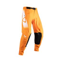 LEATT Moto 4.5 Motorradhose Orange Schwarz leicht und atmungsaktiv