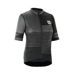 Maglia tecnica donna MTB LEATT Endurance 3.0 grigio/grigio traspirante