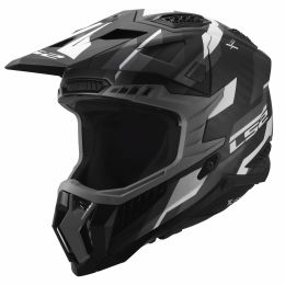Casco cross LS2 MX703 X-FORCE PHANTOM nero grigio