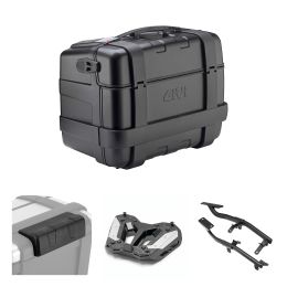 Kit bauletto GIVI TREKKER nero 46L per YAMAHA TRACER 7 GT