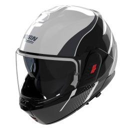 NOLAN N120-1 Fluente Reversible modular helmet 359 white black