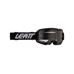 Masque cross LEATT Vizion 2.5s noir blanc lentille transparente 90%