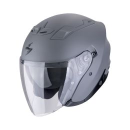 Casco jet urbano Scorpion EXO-Z1 Solid grigio cemento