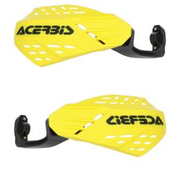 ACERBIS Garde-mains ouverts ventilés jaunes/noirs