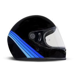 Casco Integrale DMD RIVALE Acqua Nero Blu Lucido