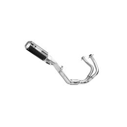 Vollständige MIVV Mk3 Auspuffanlage aus Carbon für KAWASAKI z650 2024-2025