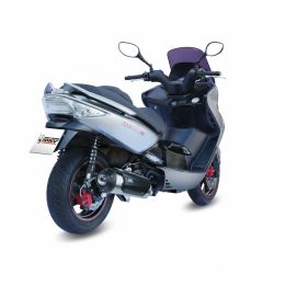 Kompletter MIVV Urban Auspuff aus Edelstahl für KYMCO xciting 300