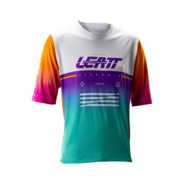 LEATT Gravity 4.0 Maillot Technique VTT Purple Pinata Respirant