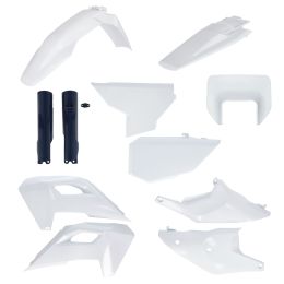 ACERBIS Fairing Kit 11 Pieces Model 2025 White for HUSQVARNA