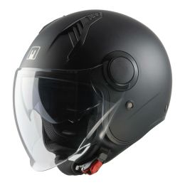 Demi Jet Helmet MPH NEW ONE Solid Black Matte