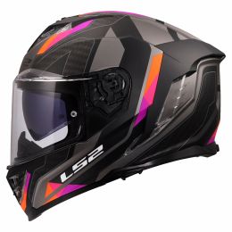 Casque intégral LS2 FF818 STORM III SPORTY gris violet