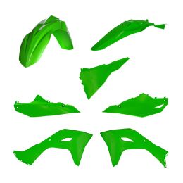 ACERBIS 7-teiliges Verkleidungsset Grün für KAWASAKI