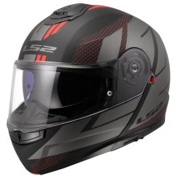 Casco Modulare LS2 FF908 STROBE II Code Nero Opaco Grigio