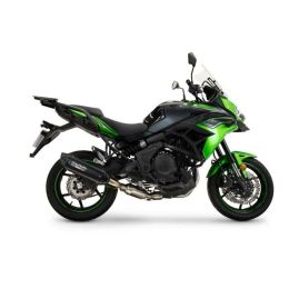 Komplettes GPR Furore-X Titan schwarz Auspuff für Kawasaki Versys 650