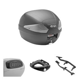 Kit bauletto GIVI B29 TECH nero fumè 29L per HONDA CB HORNET