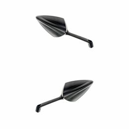 FAR 8012/8013 Black Handlebar Mirror Pair for Ducati/MV Agusta/Suzuki