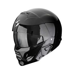 Casco modulare Scorpion EXO-COMBAT II Solid nero lucido