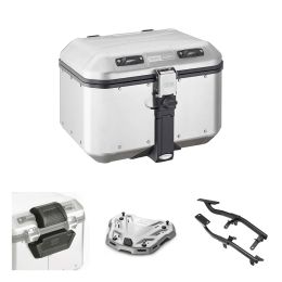 Kit bauletto GIVI TREKKER DOLOMITI alluminio 46L per ZONTES 703F ADVENTURE