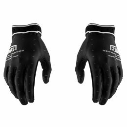 100% RIDEFIT Schwarze Motocross-Handschuhe