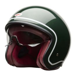 BELL TX501 Classic Urban jet helmet glossy emerald