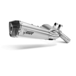 MIVV Delta Race Slip-on Auspuff homologiert aus Edelstahl für BMW F 900 XR 2025