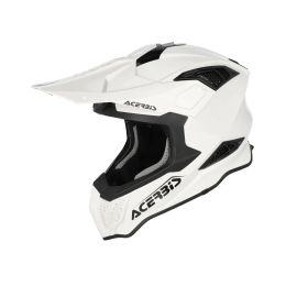 Casco cross ACERBIS Airstrike-X bianco