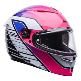 Casco integrale BELL Lithium Mips Transition viola bianco