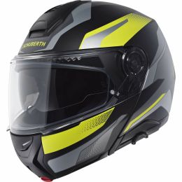 SCHUBERTH Concept Tracer Flip-up helmet yellow gray