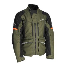 ACERBIS Dual Road Waterproof Jacket Polyester Approved x-rover Green/Orange