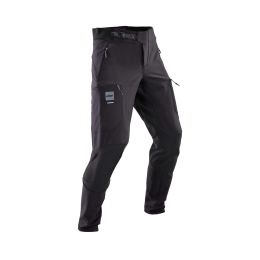 Pantaloni MTB LEATT Gravity 4.0 nero elasticizzati impermeabili UPF50