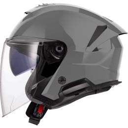 Casque Jet LS2 OF618 VERSO II Solid Gris Nardo Brillant
