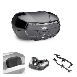 Kit bauletto GIVI MAXIA 5 TECH nero fumè 58L per BMW R 12 G/S