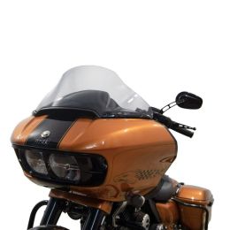 Cupolino basso ISOTTA fumè chiaro 280x695mm per HARLEY DAVIDSON road glide
