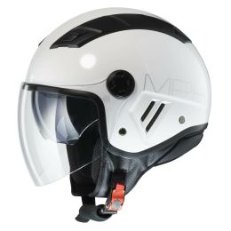 Casco Jet MPH AIRE Solid Bianco Lucido